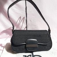 Borsa nera in tessuto Rocco Barocco
