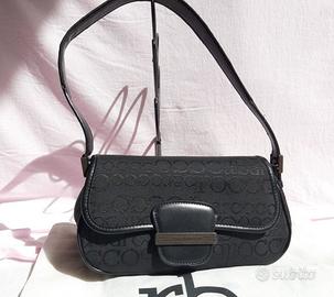 Borsa nera in tessuto Rocco Barocco
