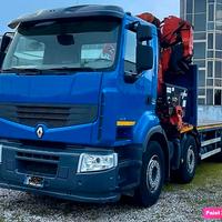 Renault 8x2 euro 5 gru stern 450 + fisso