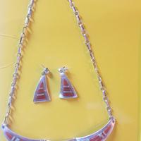 Bijoux manufatto nativi d'America in argento.