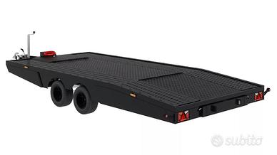 CARRELLO RIMORCHIO AUTO FURGONI 3000 KG BLACK
