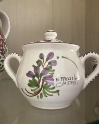 Servizio piatti Ceramica di Castelli