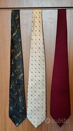 Set di 3 belle cravatte 
