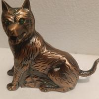 accendino  vintage in stile liberty / animalier