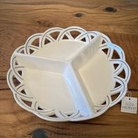 Piatto da aperitivo in porcellana