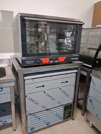 Forno a convezione piu' abbattitore 5 teglie