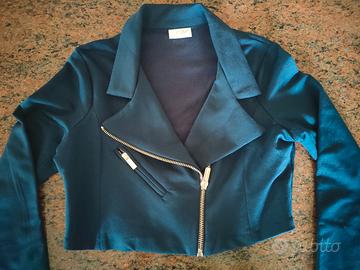 Coprispalle blu scuro bambina età 12 anni