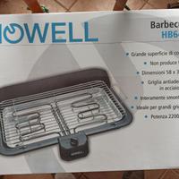 HOWELL Barbecue Bistecchiera elettrico  Piastra