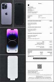 Iphone 14 Pro viola nuovo