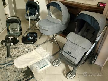 Trio Inglesina APTICA Base 360°+OvettoReclineNUOVO