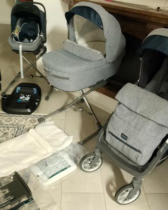 Trio Inglesina APTICA Base 360°+OvettoReclineNUOVO