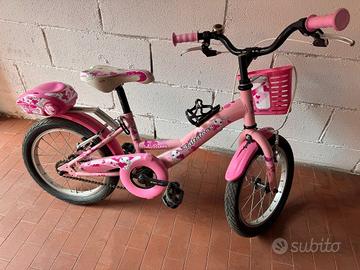 Bici saltafoss misura 16 da bambina