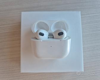 APPLE AirPods AURICOLARI WIRELESS, Bianco