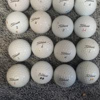 16 Palline golf usate Titleist PRO V1/V1X/V1-392