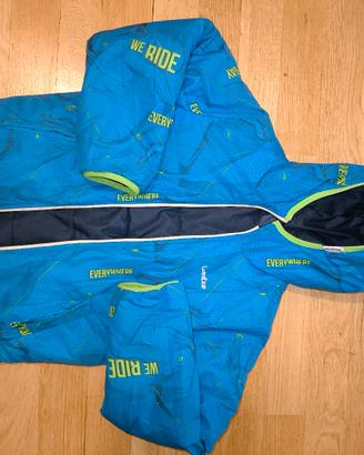 Giacca a vento Reversibile Decathlon 