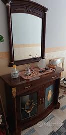 mobile ingresso con specchiera