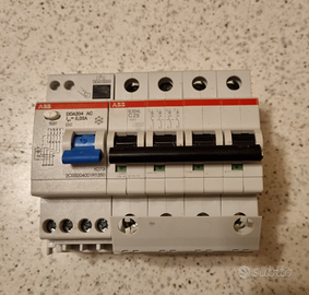 Blocco differenziale + Interruttori Magnetotermici