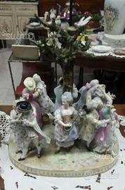 1700 Germany Meissen, Gruppo Scultoreo,Certificato