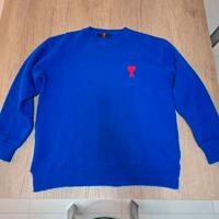 Maglioncino Ami blu con cuore rosso