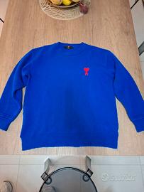 Maglioncino Ami blu con cuore rosso