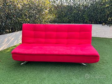 Divano / divanoletto rosso 190cm