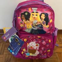Zaino Lego Friends per bambina + Zainetto scarpe