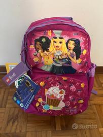 Zaino Lego Friends per bambina + Zainetto scarpe