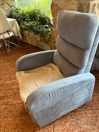 Poltrona elettrica con cuscino antidecubito