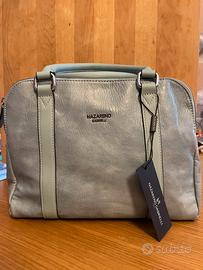 Borsa bauletto Nazareno Gabrielli azzurra