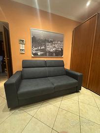 Divano letto 3 posti 205x104x105