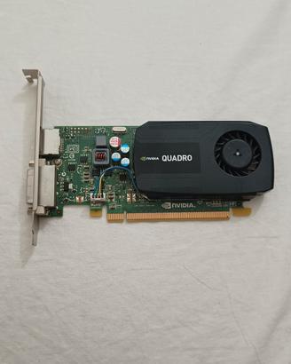 Nvidia Quadro K420 da 2 GB di memoria DDR3 PC CAD
