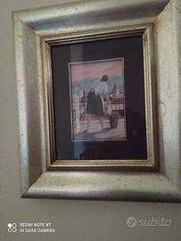 Quadro con Cornice Argento