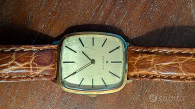 Zenith vintage in oro. Meccanico a carica manuale.