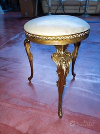 Sgabello vintage in metallo