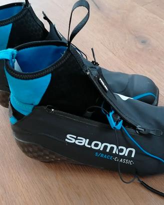 scarpe sci fondo Salomon 42 2/3