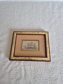 Bassorilievo in argento "Amerigo Vespucci"