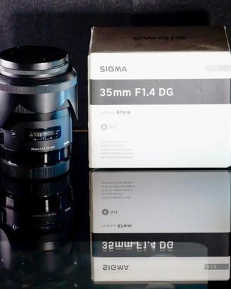 Sigma 35mm f/1.4 DG Art per Canon EF