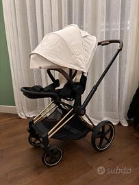 CYBEX platinum  trio Priam + cloud T i-size bianco