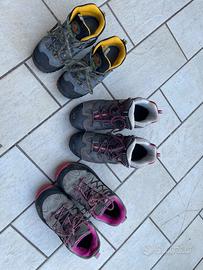 Scarponcini da montagna taglie 30-34-35