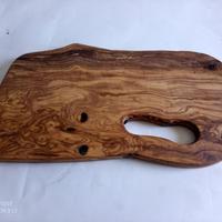 Tagliere in legno di ulivo massello
