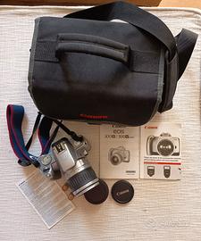 Fotocamera Analogica Canon EOS 300V + Kit