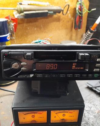 autoradio a cassette jvc (funzionante)