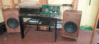 Impianto stereo valvolare