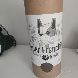 Paper Frenchie – Kit Papercraft 3D Assembli