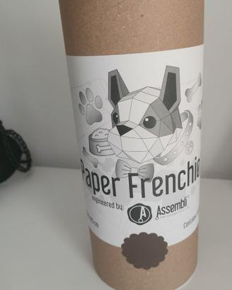 Paper Frenchie – Kit Papercraft 3D Assembli