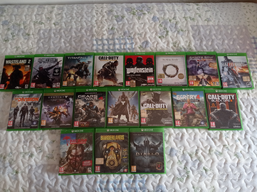 Lotto 9 giochi Xbox One