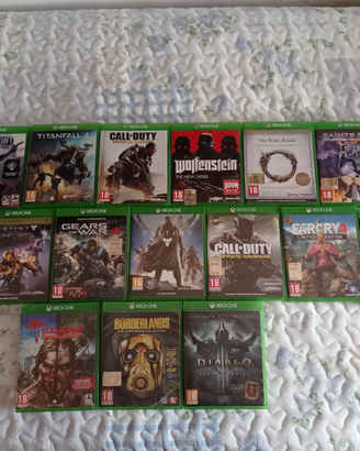 Lotto 9 giochi Xbox One