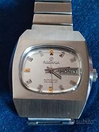orologio automatico Rodania anni 70 vintage 