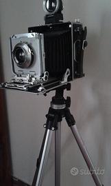 Fotocamera inglese folding 4x5