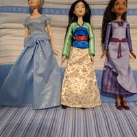 Set di 3 Bambole Fashion – Stile Principesse Disne